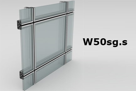 W50sg Facciate - Sistema Teknowall w50 W80pu | Allutan